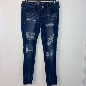 American Eagle ripped jeans